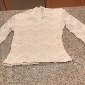 Kay Celine lace top- size small